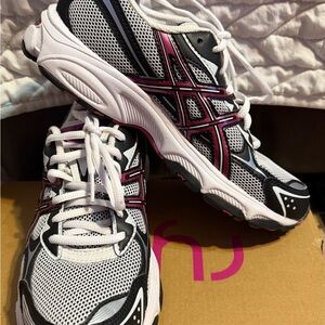 ASICS Women's gel galaxy 5 Black and Pink Running Shoes